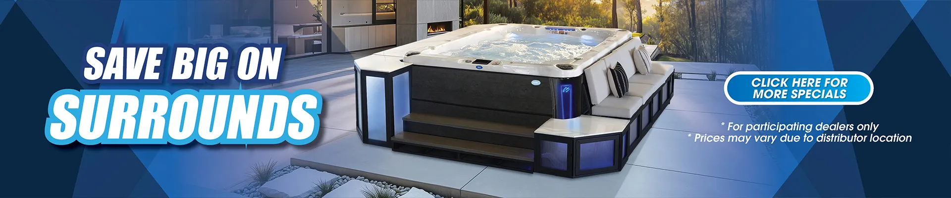 Calspas hot tub being used in a family setting - Elgin
