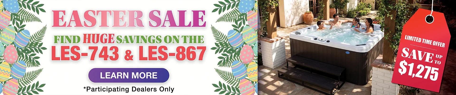 Calspas hot tub being used in a family setting - Elgin