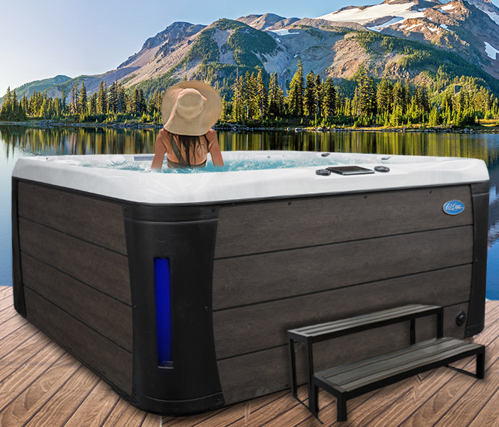 Calspas hot tub being used in a family setting - hot tubs spas for sale Elgin